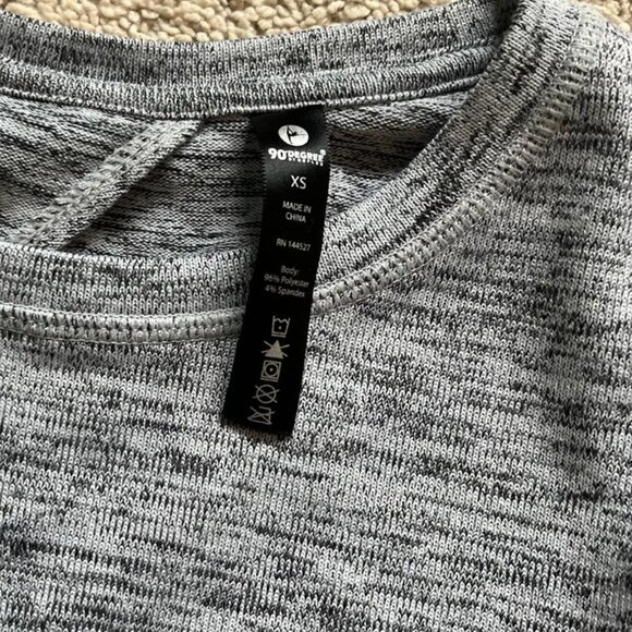 90 Degrees by Reflex Athletic Top with Unique Back - Picture 3 of 3